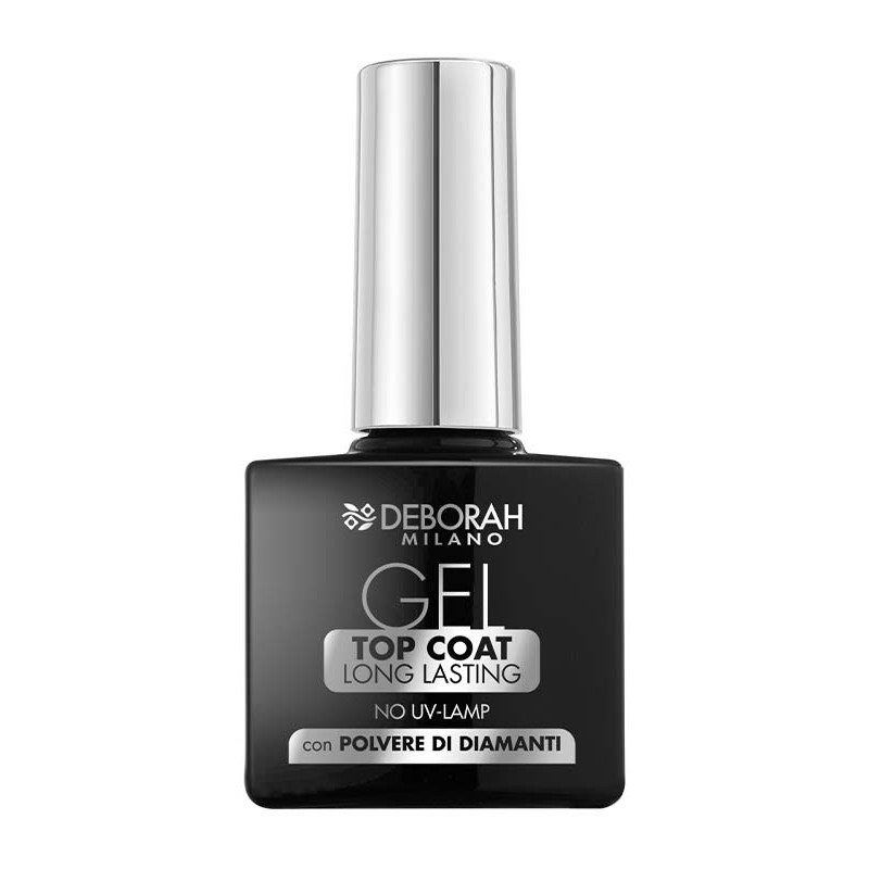 DEBORAH GEL TOP COAT LONGLASTING DIAMANT POWDER Base & Top coat