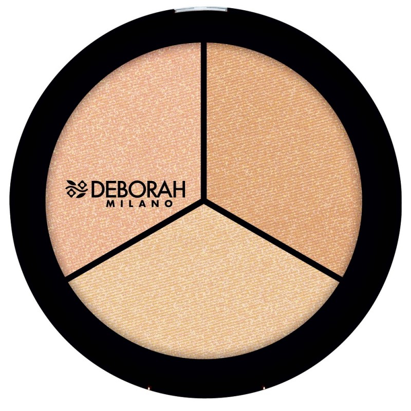 DEBORAH HIGHLIGHTER TRIO PALETTE Highlighter